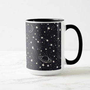 Mug Motif Stars & Planètes