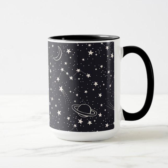 Mug Motif Stars & Planètes (Droite)