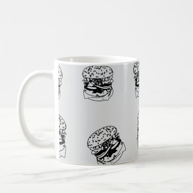Mug Motif style Boutique Burger (Gauche)