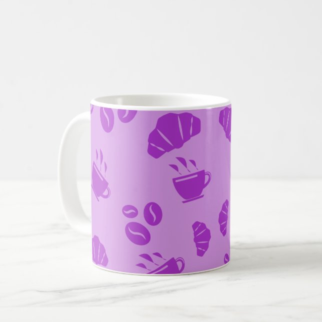 Mug Motif style café (Devant gauche)