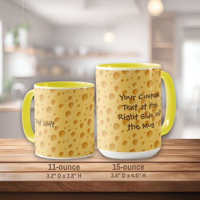 Mug Motif suisse au fromage (Créateur téléchargé)