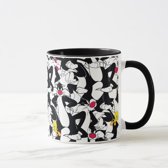 Mug Motif SYLVESTER™ & TWEETY™ (Droite)