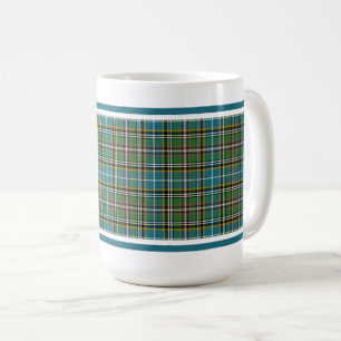 Mug Motif Tartan Dowling bleu irlandais Plaid