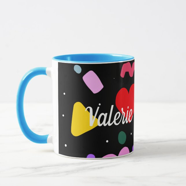Mug Motif tendance années 80 (Gauche)