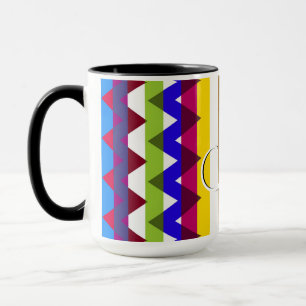 Mug Motif tendance Chevron Stripes #14