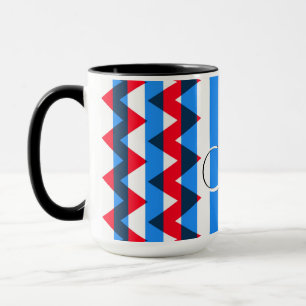 Mug Motif tendance Chevron Stripes #5