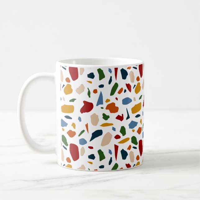 Mug Motif Terrazzo Coloré (Gauche)