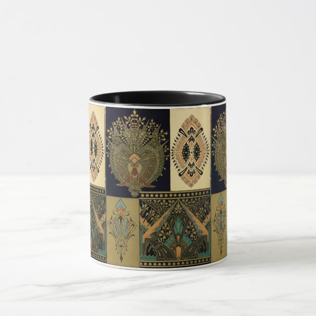 Mug Motif textile Art nouveau Christopher (Centre)