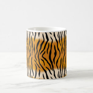 Mug Motif tigre rayé
