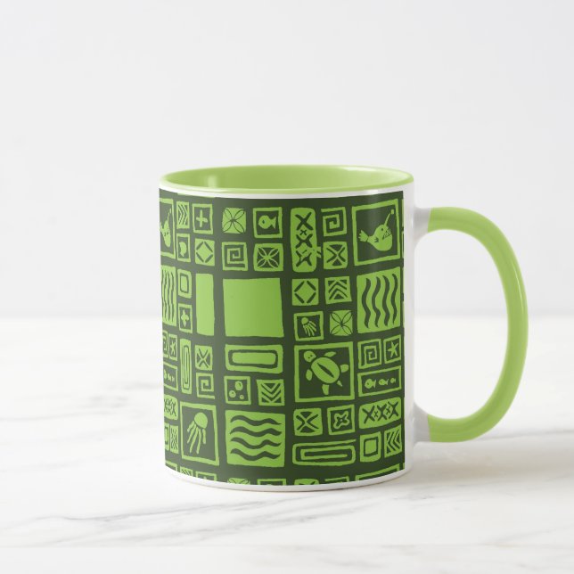 Mug Motif Tiki (Droite)