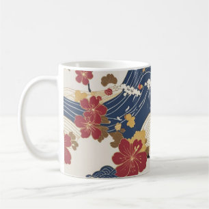 Mug Motif traditionnel de kimono japonais