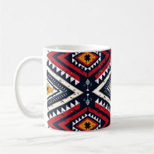 Mug Motif traditionnel géométrique ethnique oriental s