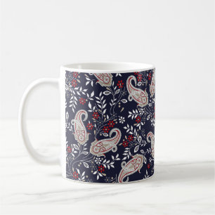 Mug motif traditionnel indien paisley