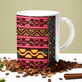 Mug Motif traditionnel tribal