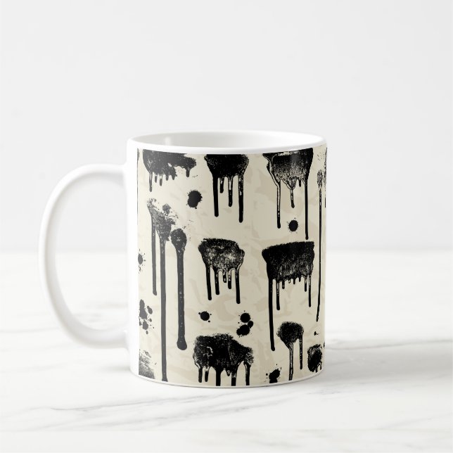 Mug Motif transparent Abstrait (Gauche)