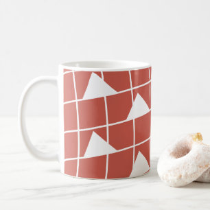 Mug Motif triangle de vérifications géométriques