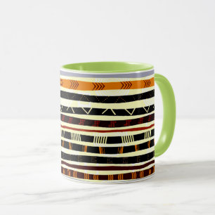 Mug Motif tribal africain