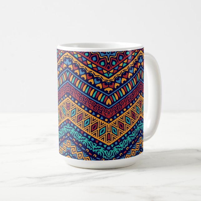 Mug Motif tribal africain (Devant droit)