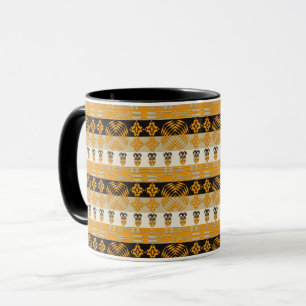 Mug Motif tribal africain de rayures d'Etnic