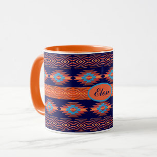 Mug Motif tribal ethnique du sud-ouest.