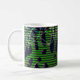 Mug Motif tropicale sans couture avec plantes tropicau