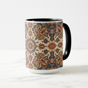 Mug Motif Turc Oriental Perse Antique Vintage 