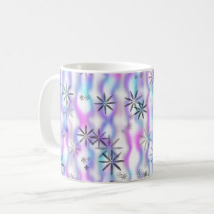 Mug Motif Vagues Étoilées Envoûtantes