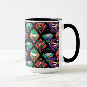 Mug Motif vainqueur de la Ligue de Justice de Chibi