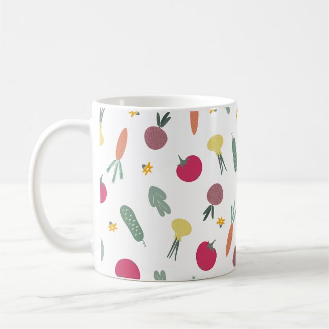 Mug motif végétal (Gauche)