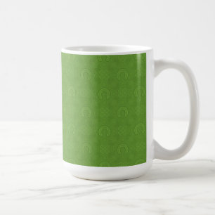 Mug Motif vert chanceux d'icônes