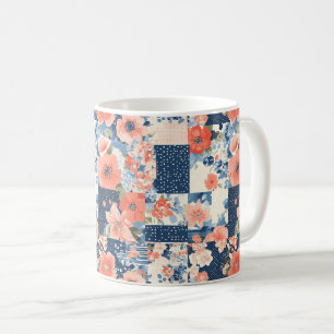 Mug Motif vintage à écailles florales (11)