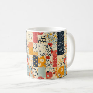Mug Motif vintage à écailles florales (8)