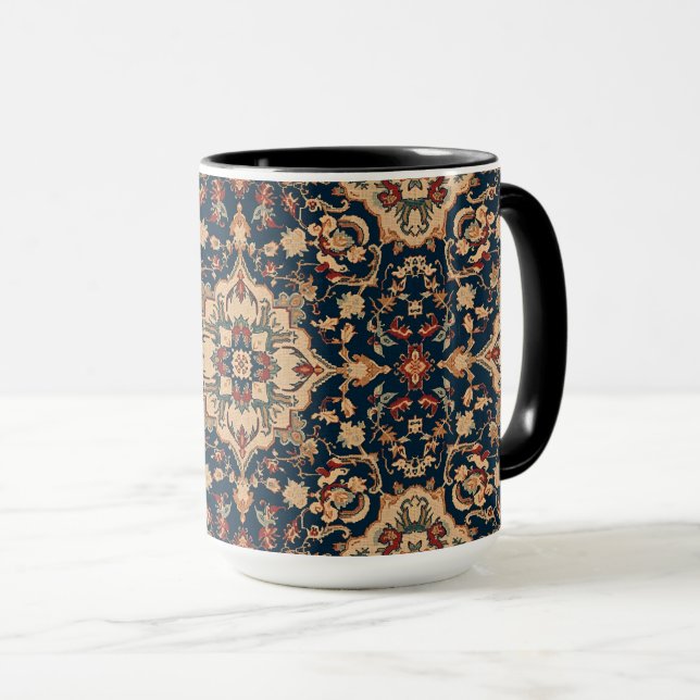 Mug Motif vintage antique persan oriental turc  (Devant droit)