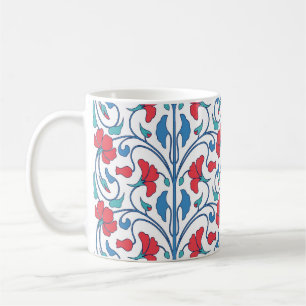 Mug Motif vintage arabe floral sans couture.