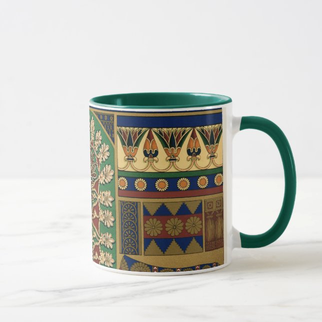 Mug Motif Vintage assyrien (Droite)
