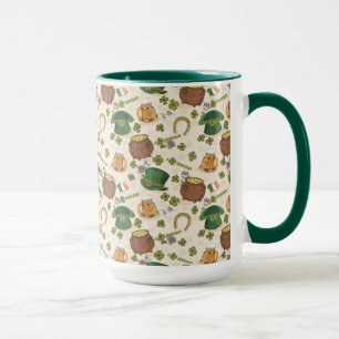 Mug Motif vintage d'icône de l'Irlande