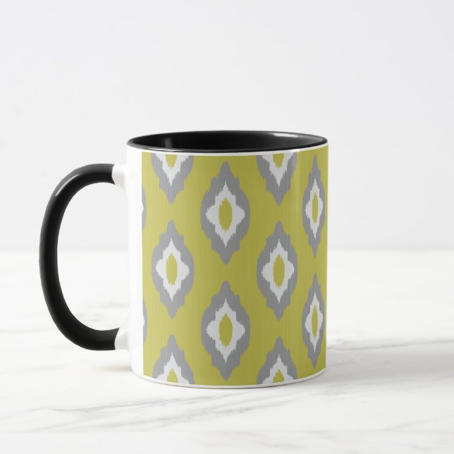 Mug motif vintage Ikat (Gauche)