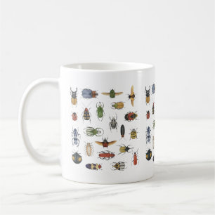 Mug Motif Vintage Insecte Coléoptère Entomologie Natur