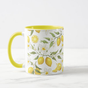 Mug Motif vintage Lemon Tree