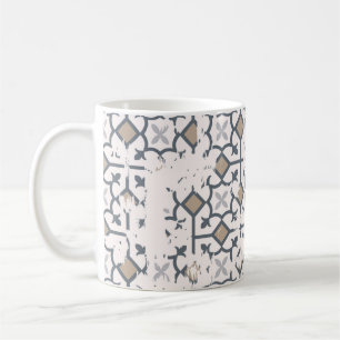 Mug Motif vintage transparent avec effet attriti