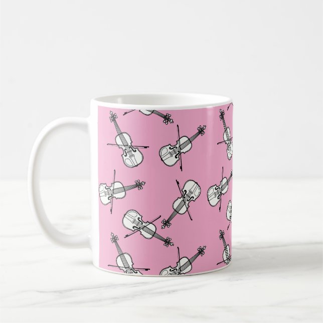 Mug Motif violon (Gauche)