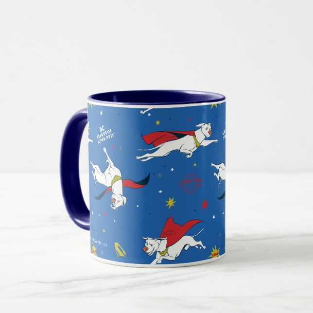 Mug Motif volant Krypto (Devant gauche)