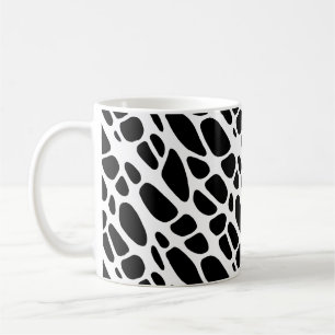 Mug Motif Web gothique noir et blanc