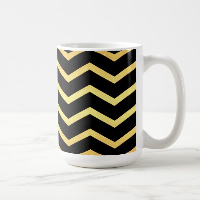 Mug Motif Zag Gold et Black Zig (Droite)