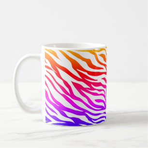 Mug Motif Zebra Multicoloured Skin Stripes-22164