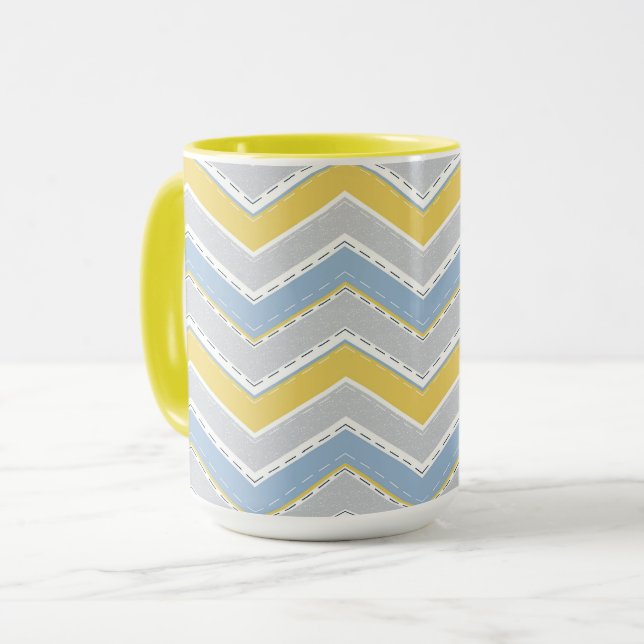 Mug Motif Zigzag (Devant gauche)
