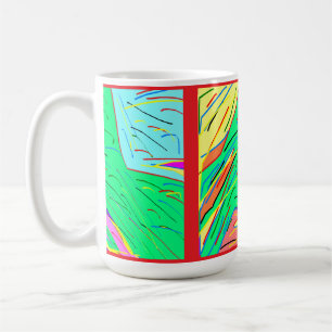 Mug Motifs chunky d'art classique près des pastels