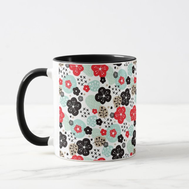 Mug Motifs japonais mignons design (Gauche)