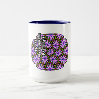 Mug Motifs marguerite violet