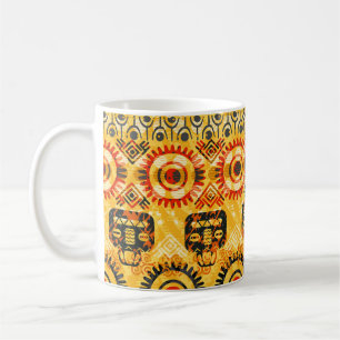 Mug Motifs tribaux : motif ethnique sans soudure.